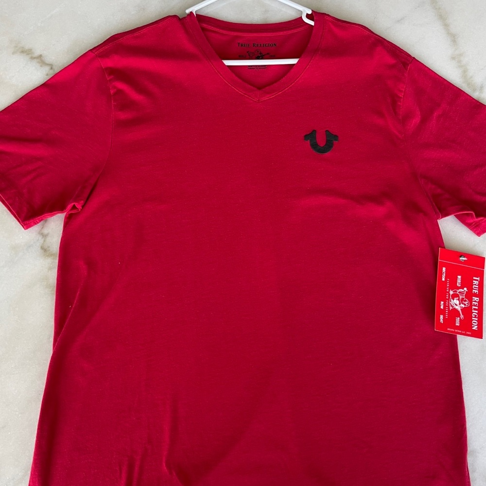 Mens True Religion V-Neck